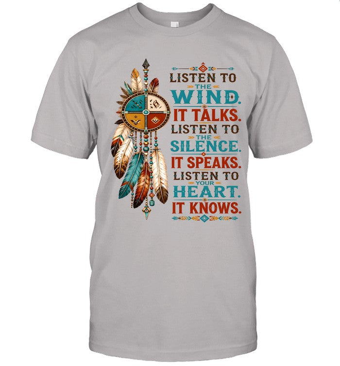 LISTEN TO THE WIND, IT TALKS. LISTEN TO "THE SILENCE," IT SPEAKS. LISTEN TO YOUR HEART, IT KNOWS.