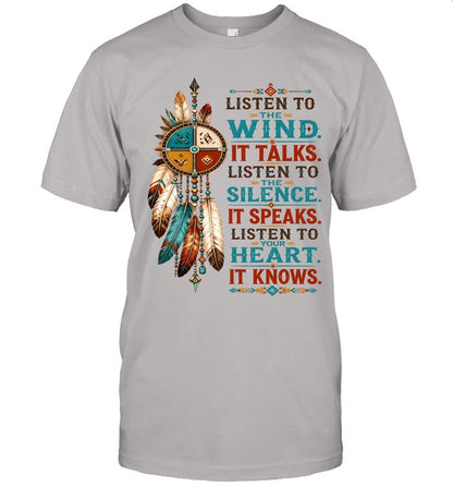 LISTEN TO THE WIND, IT TALKS. LISTEN TO "THE SILENCE," IT SPEAKS. LISTEN TO YOUR HEART, IT KNOWS.