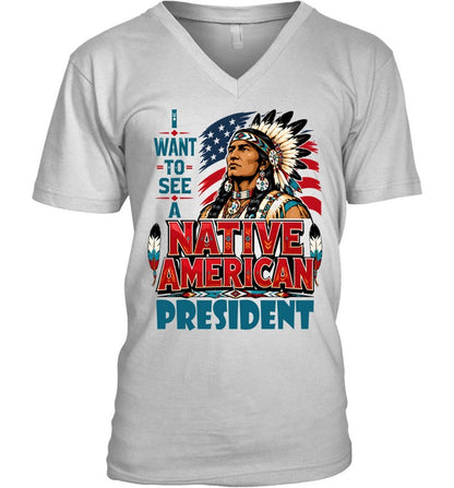 I WANT TO SEE A NATIVE AMERICAN PRESIDENT
