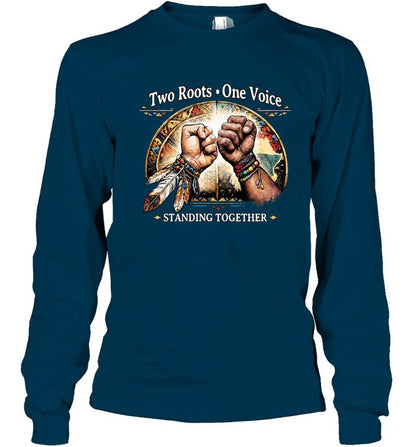 Two Roots, One Voice, STANDING TOGETHER - TWO SIDES