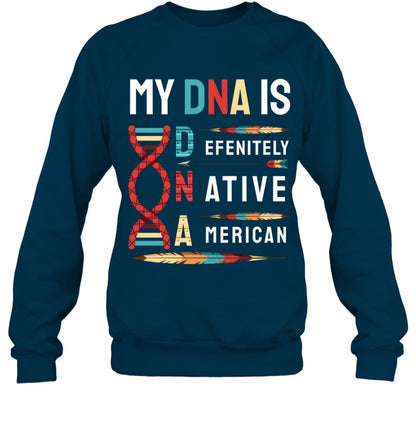 MY DNA IS DEFENITELY NATIVE AMERICAN
