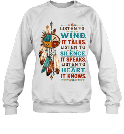 LISTEN TO THE WIND, IT TALKS. LISTEN TO "THE SILENCE," IT SPEAKS. LISTEN TO YOUR HEART, IT KNOWS.