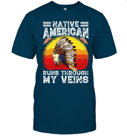 NATIVE AMERICAN RUNS THROUGH MY VEINS