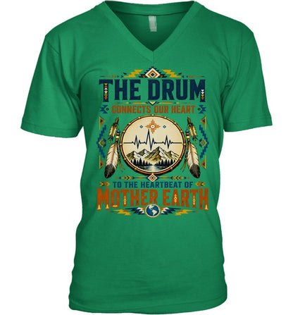 THE DRUM CONNECTS OUR HEART TO THE HEARTBEAT OF MOTHER EARTH