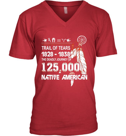 TRAIL OF TEARS 1828-1838 THE DEADLY JOURNEY OF 125,000 NATIVE AMERICAN
