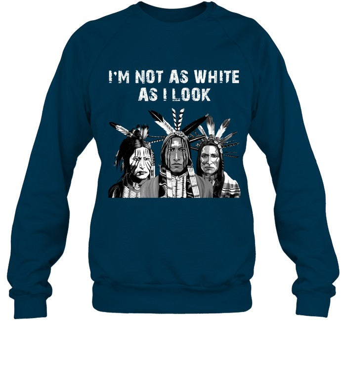 I'M NOT AS WHITE AS I LOOK