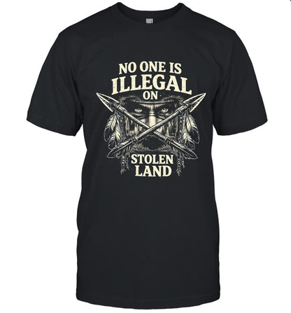 NO ONE IS ILLEGAL ON STOLEN LAND