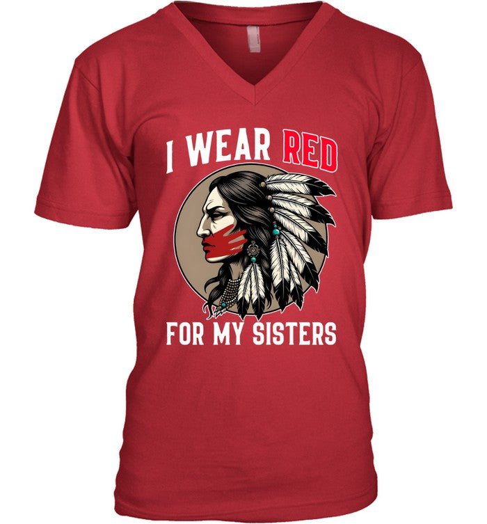 I WEAR RED FOR MY SISTERS