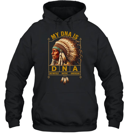 MY DNA IS DEFINITELY - NATIVE - AMERICAN