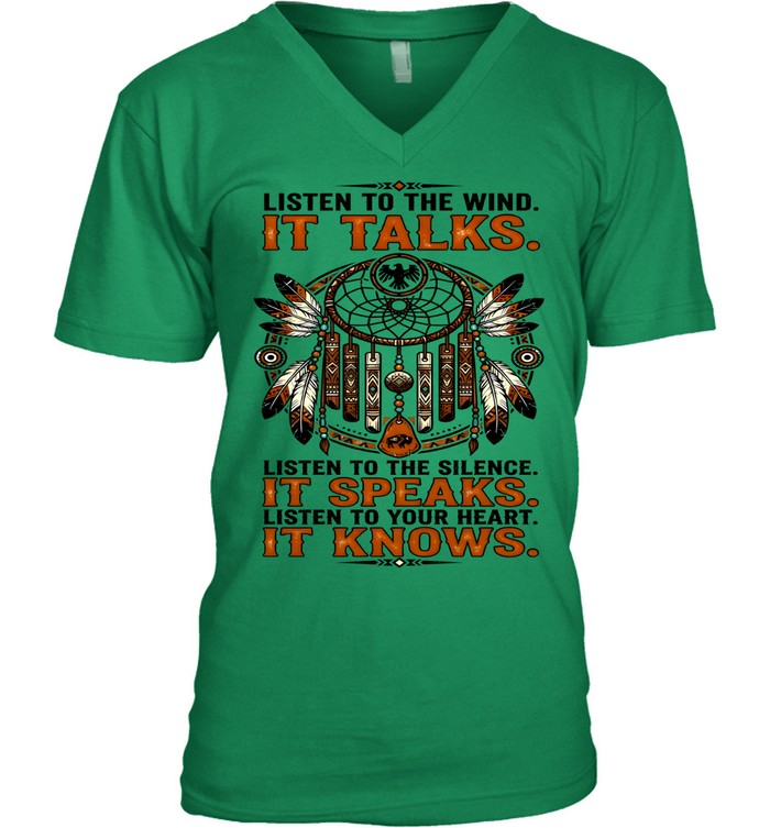 LISTEN TO THE WIND. IT TALKS. LISTEN TO THE SILENCE. IT SPEAKS. LISTEN TO YOUR HEART. IT KNOWS.