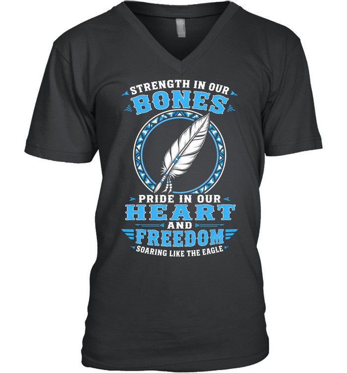 Strength In Our Bones, Pride In Our Heart, And Freedom Soaring Like The Eagle