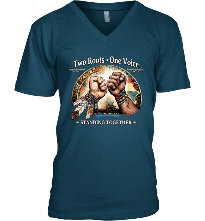 Two Roots, One Voice, STANDING TOGETHER - TWO SIDES