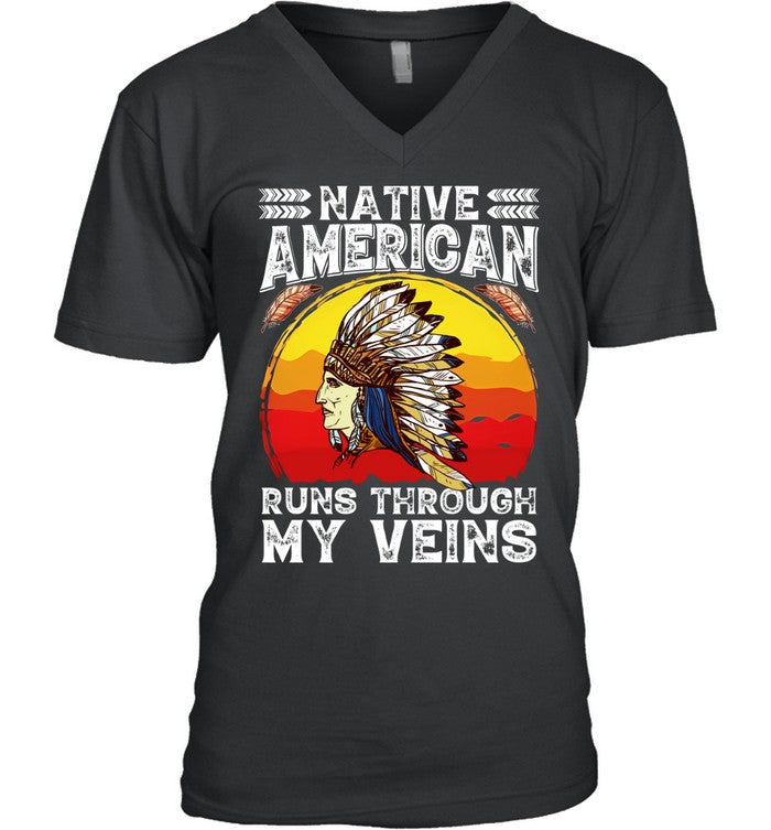 NATIVE AMERICAN RUNS THROUGH MY VEINS