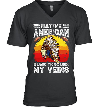 NATIVE AMERICAN RUNS THROUGH MY VEINS