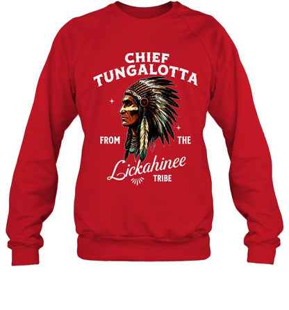 CHIEF TUNGALOTTA FROM THE Lickahinee TRIBE
