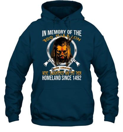IN MEMORY OF THE HOMELAND SINCE 1492