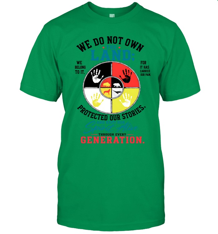 WE DO NOT OWN THE LAND