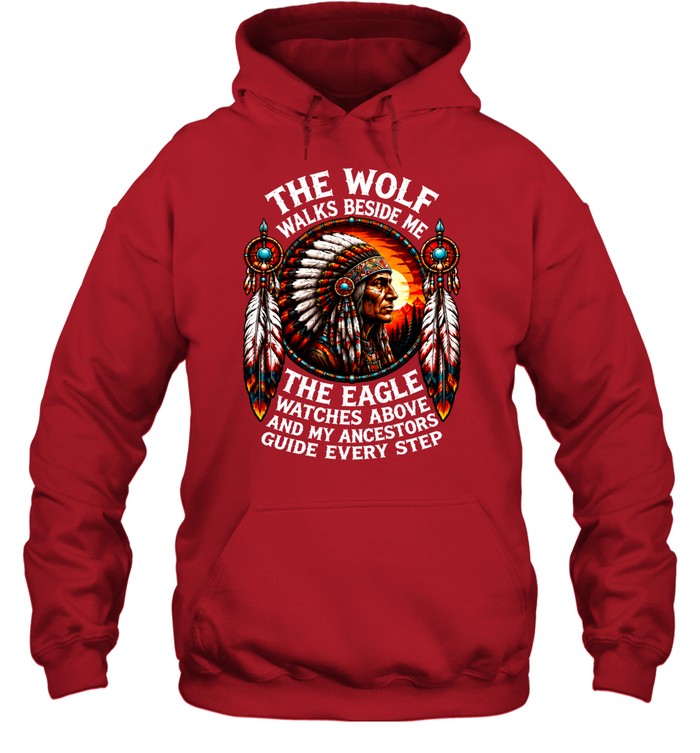 The Wolf Walks Beside Me, The Eagle Watches Above, And My Ancestors Guide Every Step