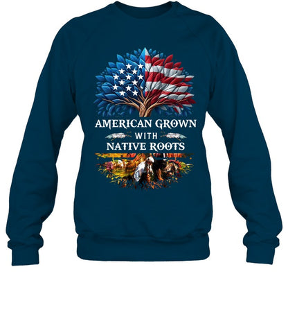 AMERICAN GROWN WITH NATIVE ROOTS