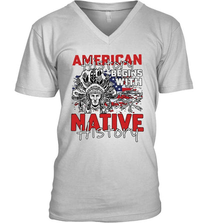 AMERICAN HISTORY BEGINS WITH NATIVE HISTORY