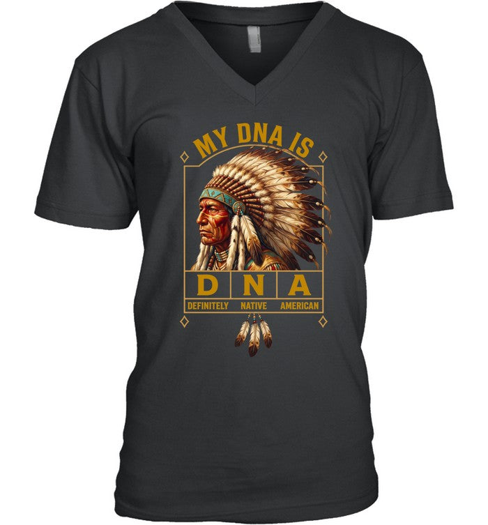 MY DNA IS DEFINITELY - NATIVE - AMERICAN