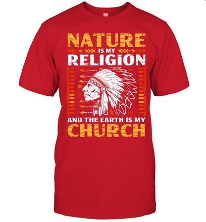 NATURE IS MY  RELIGION AND THE EARTH IS MY CHURCH