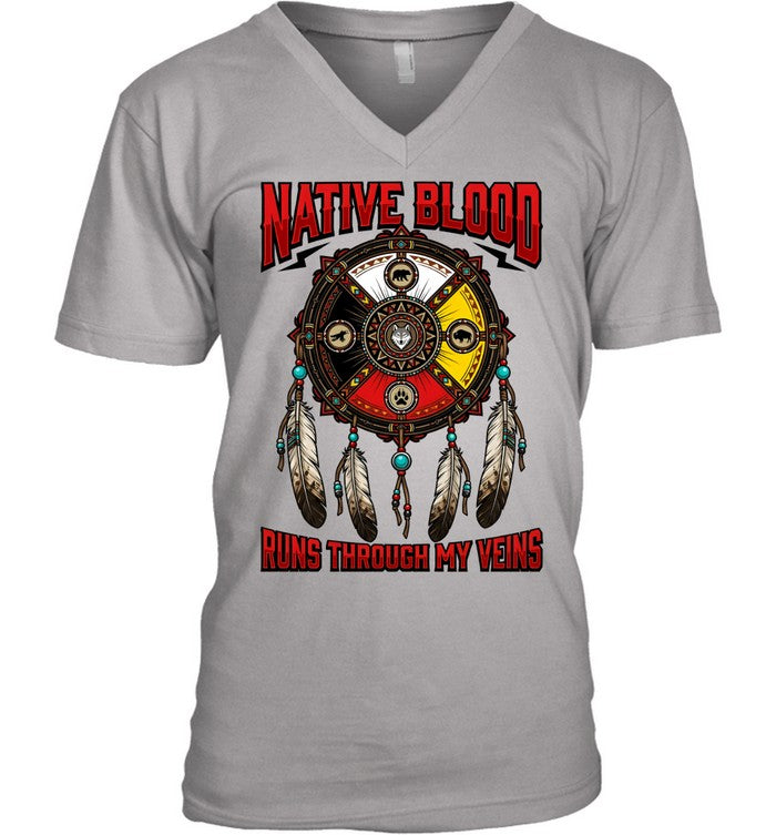 NATIVE BLOOD RUNS THROUGH MY VEINS