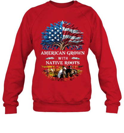 AMERICAN GROWN WITH NATIVE ROOTS
