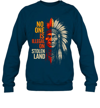 NO ONE IS ILLEGAL ON STOLEN LAND