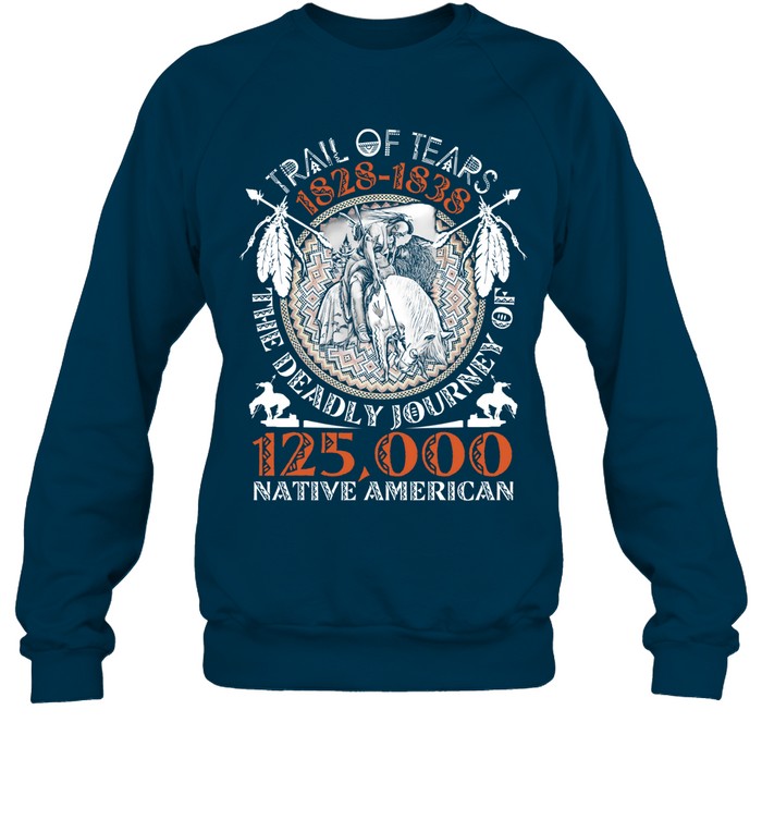 TRAIL OF TEARS 1828-1838 125,000 NATIVE AMERICAN