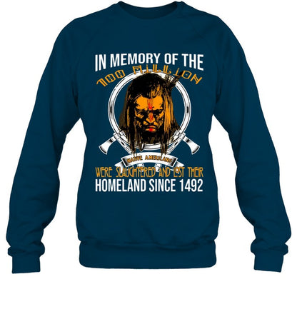 IN MEMORY OF THE HOMELAND SINCE 1492