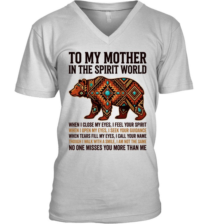 TO MY MOTHER IN THE SPIRIT WORLD