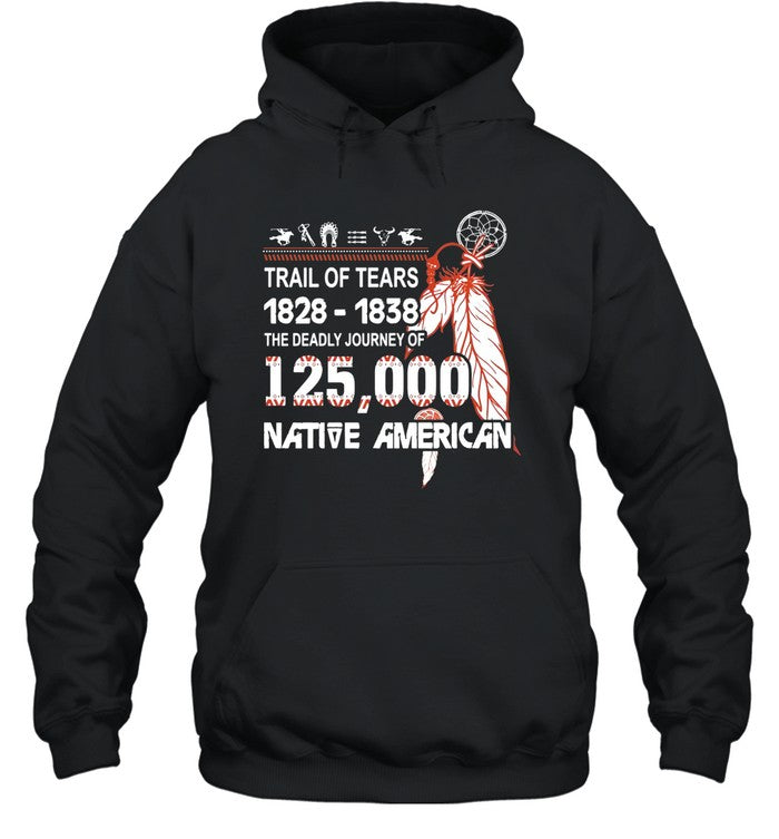 TRAIL OF TEARS 1828-1838 THE DEADLY JOURNEY OF 125,000 NATIVE AMERICAN