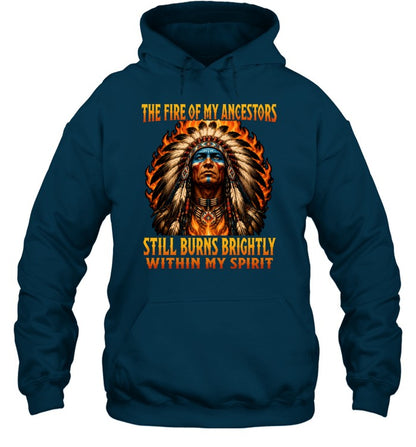 THE FIRE OF MY ANCESTORS STILL BURNS BRIGHTLY WITHIN MY SPIRIT