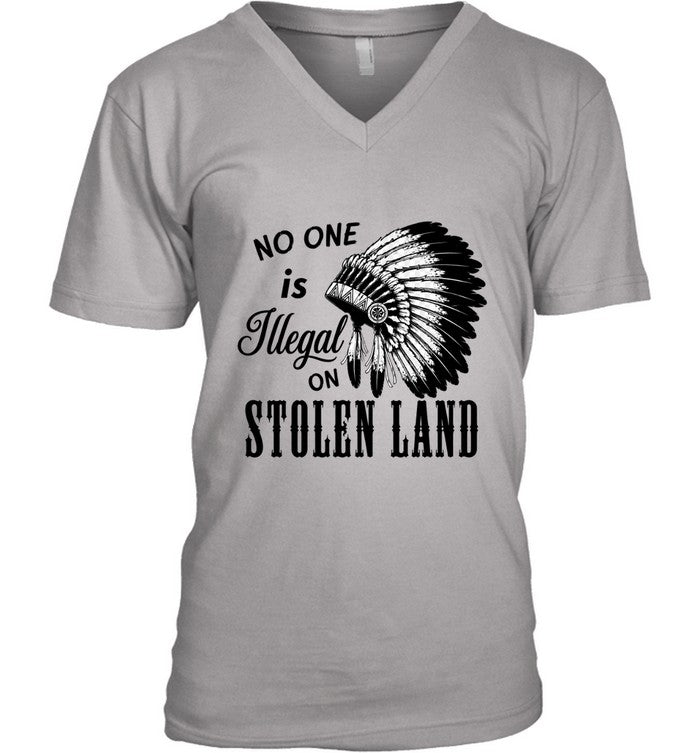 NO ONE IS ILLEGAL ON STOLEN LAND