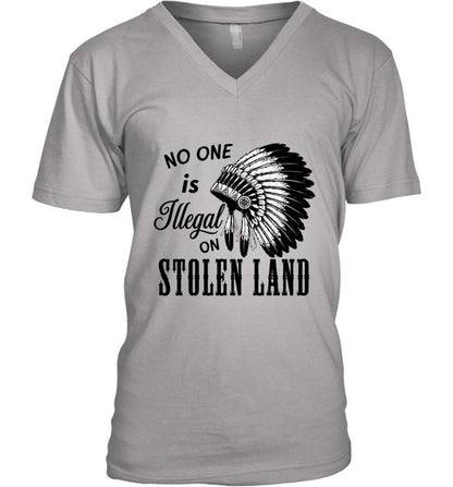 NO ONE IS ILLEGAL ON STOLEN LAND