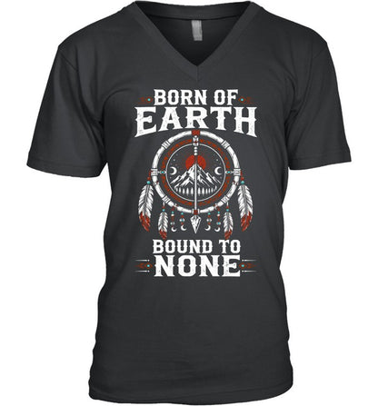 BORN OF EARTH BOUND TO NONE
