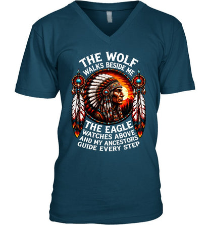 The Wolf Walks Beside Me, The Eagle Watches Above, And My Ancestors Guide Every Step