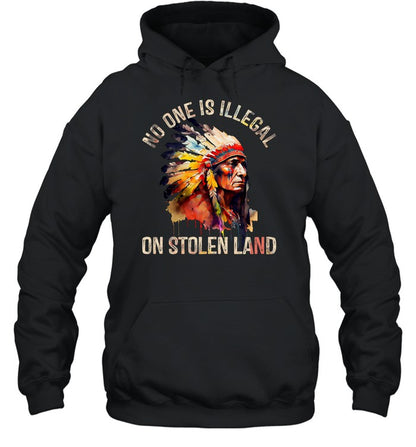 NO ONE IS ILLEGAL ON STOLEN LAND