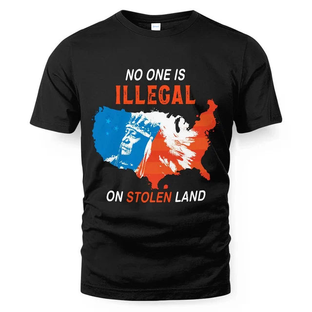 NO ONE IS LLEGAL ON STOLEN LAND