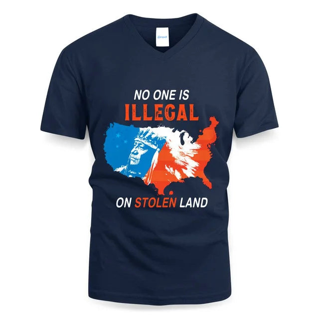 NO ONE IS LLEGAL ON STOLEN LAND