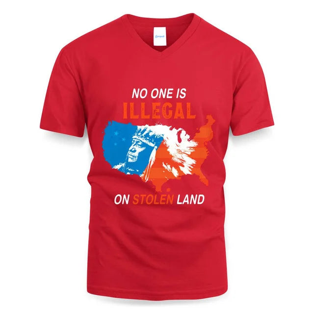 NO ONE IS LLEGAL ON STOLEN LAND