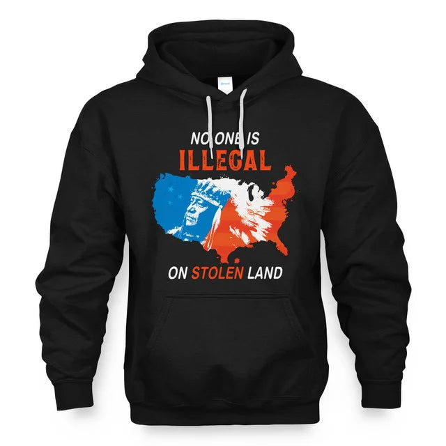 NO ONE IS LLEGAL ON STOLEN LAND