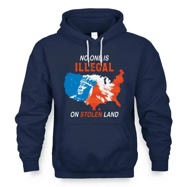 NO ONE IS LLEGAL ON STOLEN LAND