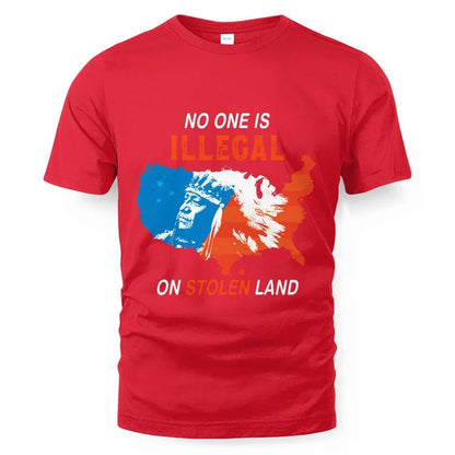 NO ONE IS LLEGAL ON STOLEN LAND