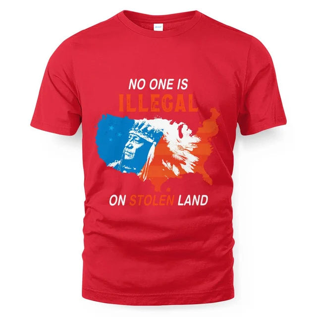 NO ONE IS LLEGAL ON STOLEN LAND
