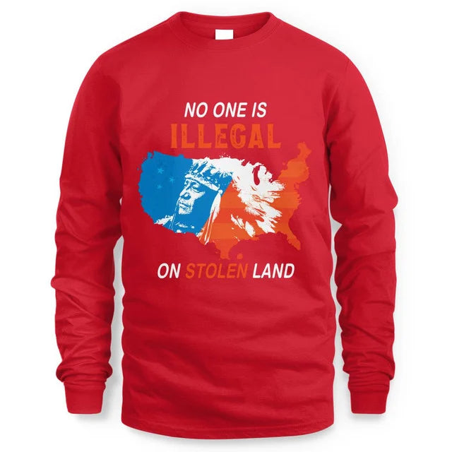 NO ONE IS LLEGAL ON STOLEN LAND