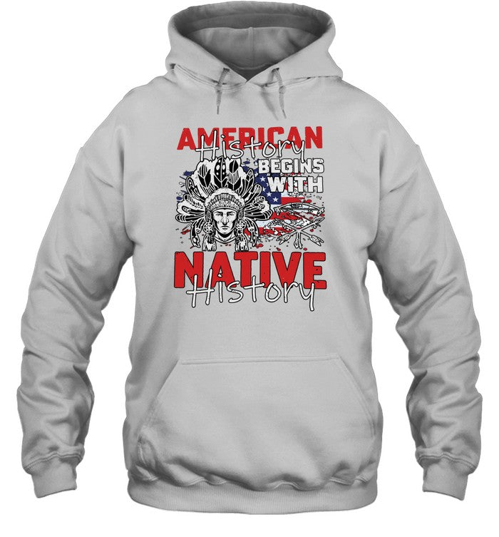 AMERICAN HISTORY BEGINS WITH NATIVE HISTORY