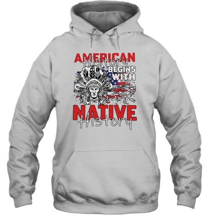 AMERICAN HISTORY BEGINS WITH NATIVE HISTORY