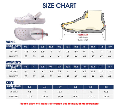 Native Pattern Clog Shoes For Adult and Kid 89106 New